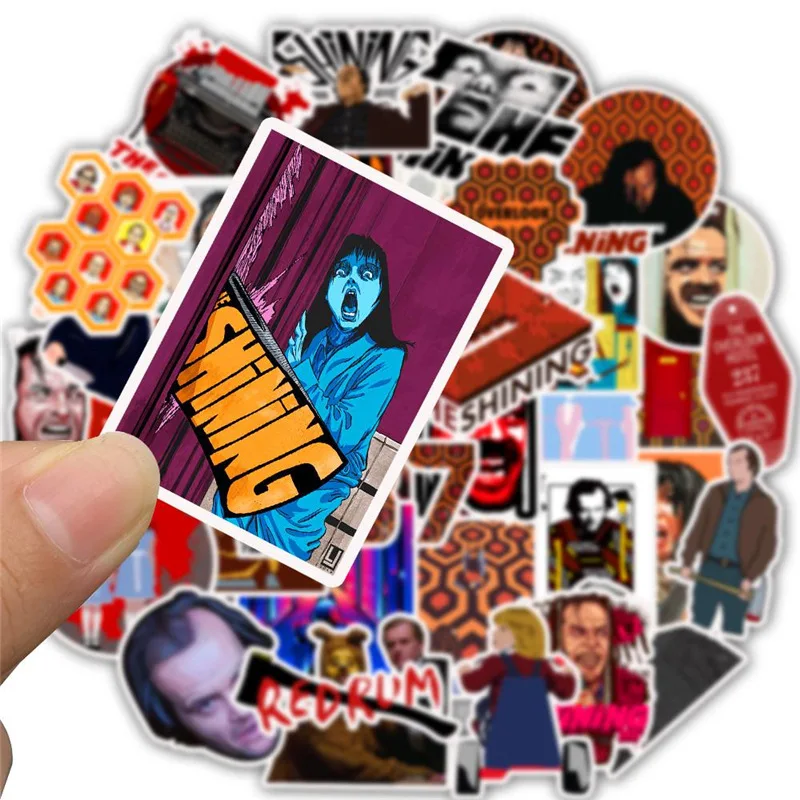 10/50 шт из фильма ужасов Сияние Стикеры s для DIY мобильный телефон ноутбук Чемодан