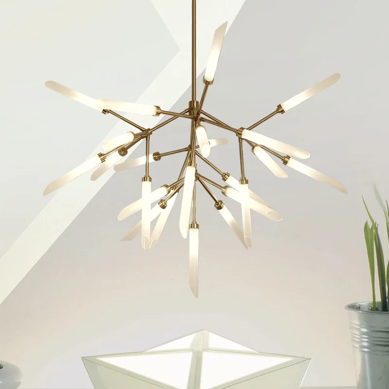 Светодиодные потолочные люстры в современном дизайне Светильники для гостиной