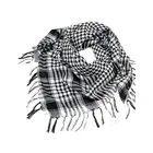 Шарф с кисточкой, 100x100 см, военный, арабский, тактический, шарф для пустыни