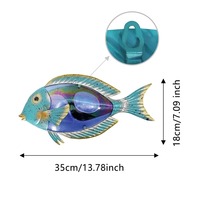 Декор для дома настенные работы с рыбами сада скульптура украшение анималы