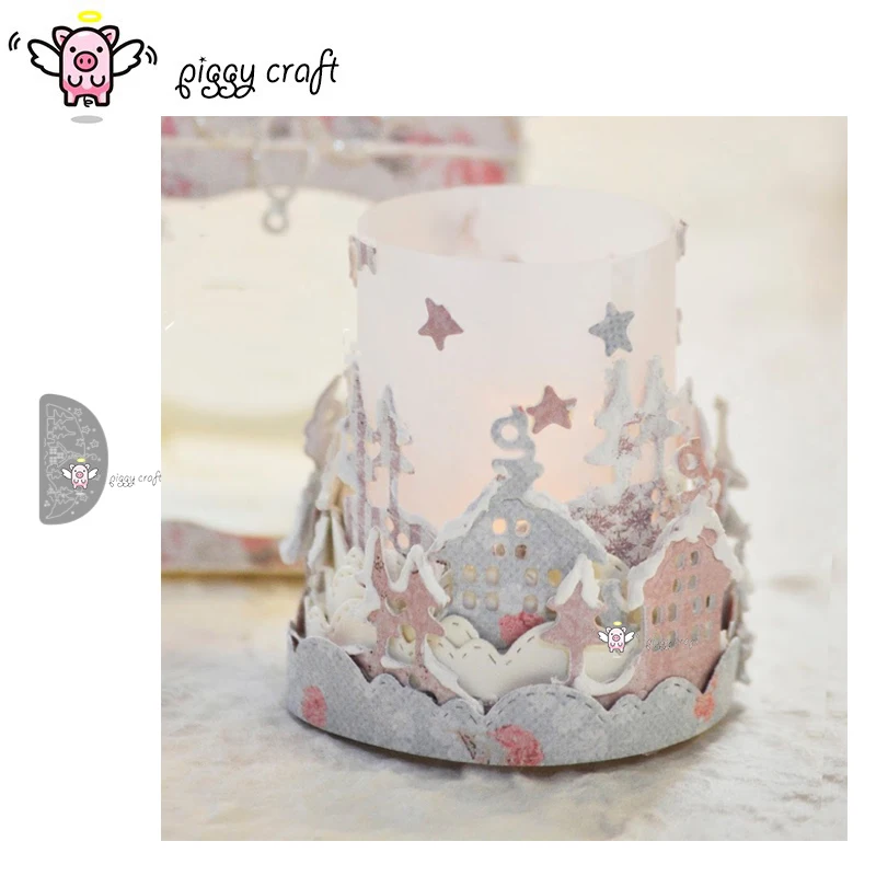 Металлические Вырубные штампы форма для вырезания Рождественская елка снежный