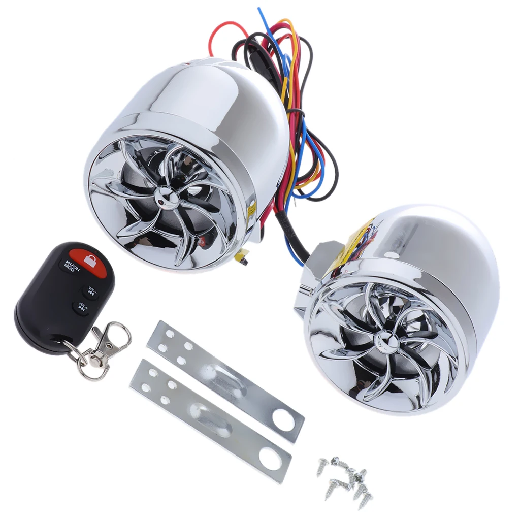 Звуковая система для мотоцикла стерео Колонка s радио/MP3 музыкальный плеер