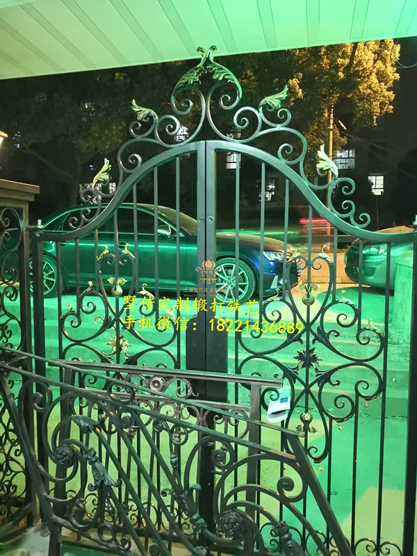 

Hench 100% handmade forged custom designs metal gates -28