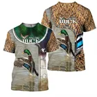 Мужская футболка в стиле Харадзюку, свободная быстросохнущая футболка большого размера с объемным рисунком перекрестной утки в натуральном стиле, лето 2021