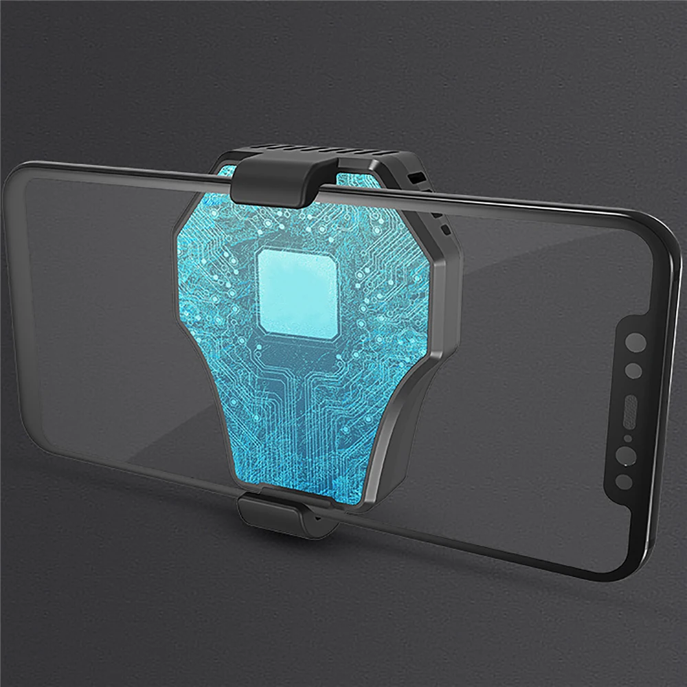 for pubg gaming mobile phone cooling fan gamepad mute radiator controller cooler holder for phone gaming parts free global shipping