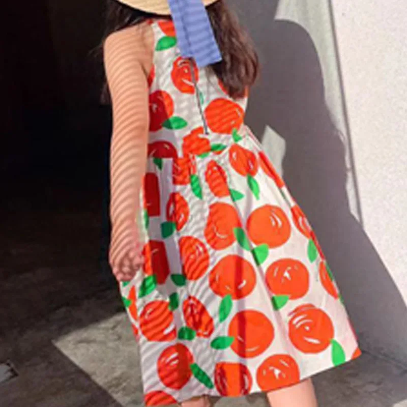 

in stock 2021 New Summer DRESS 2 Year Old Baby Girl Clothes APPLE Princess Party Girl Dress Dresses for Girls 6 and 14 Years Old