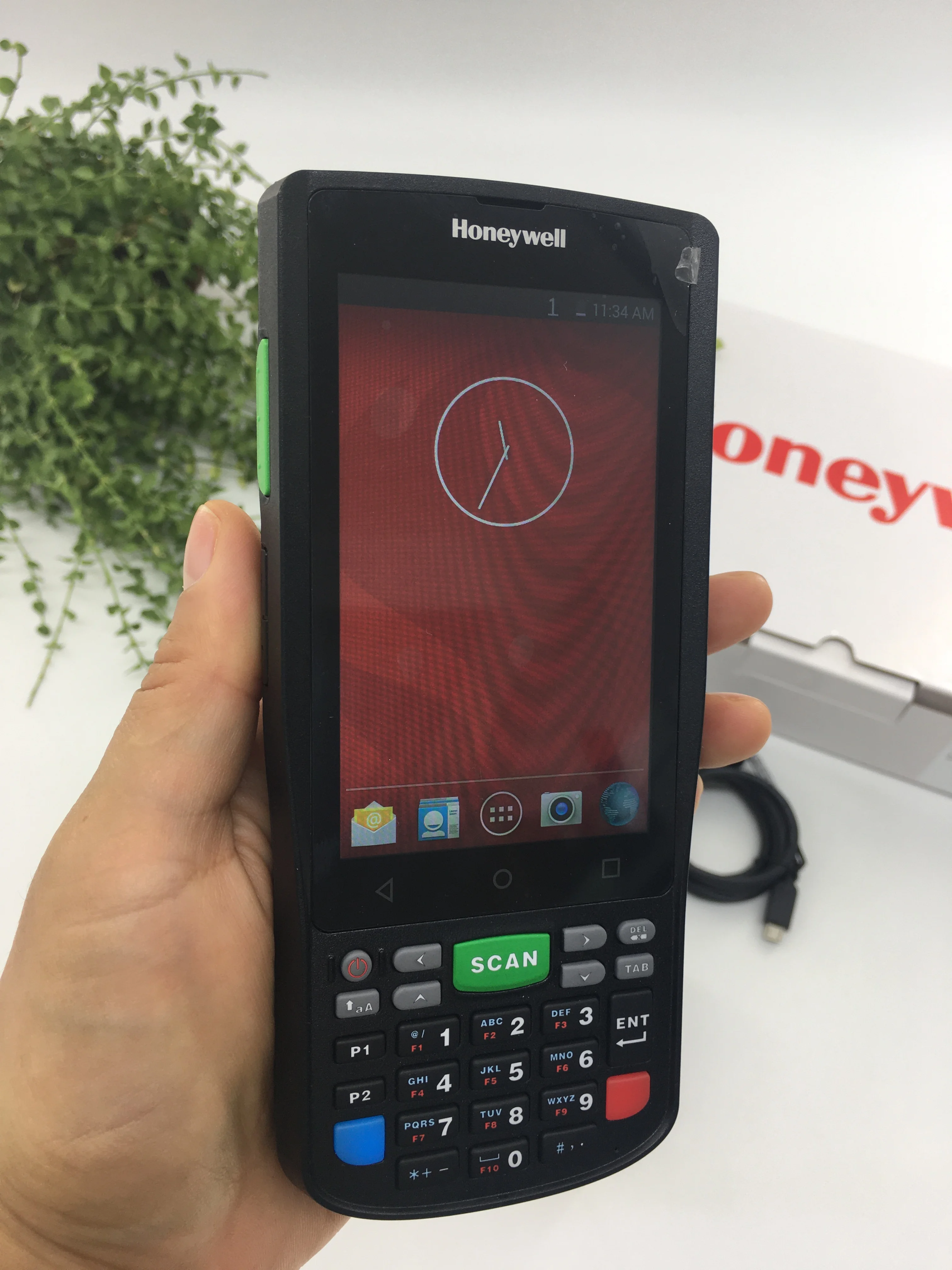 Honeywell ScanPal EDA50K 2D WiFiHandheod Bluetooth + WiFi Android PDA сканер штрих кода Колыбель|Сканеры| |