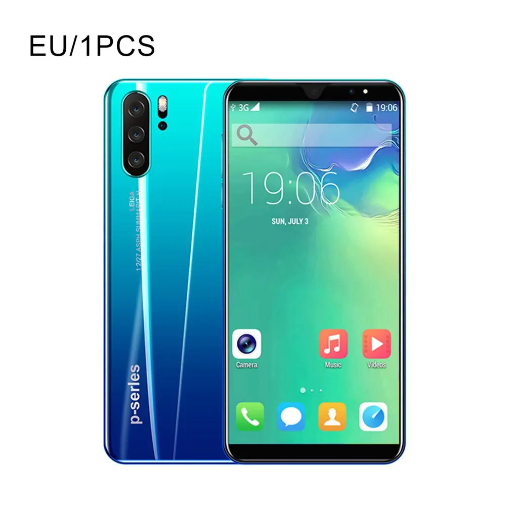 

P33 Plus Hd 5,5-дюймовый большой экран мощный четырехъядерный смартфон с двойной картой двойной режим ожидания