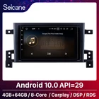 Seicane Android 10,0 4 + 64G GPS мультимедийный плеер 14G головное устройство для Suzuki Vitara 2005-2013 Авторадио 7 дюймов Автомагнитола стерео