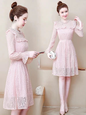 Pearls Children Wedding Party Dresses Elegant Teenager Dress Ruffles Patchwork Kids Girls Lace Cute Vestidos | Детская одежда и