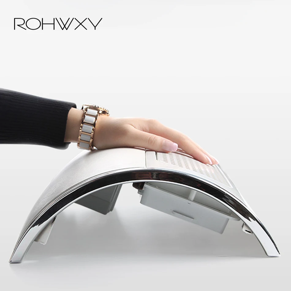 Пылеуловитель для ногтей ROHWXY 3 вентилятора маникюра пылесос дизайна