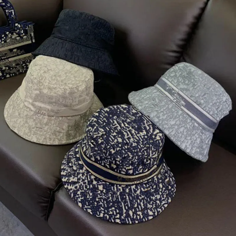 

2021 Branded Summer Bucket Hat for Men Women Fashion Cotton Bob Panama Sun Hat Beach Fisherman Hat