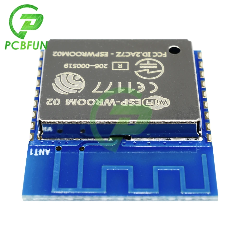 1pcs ESP-WROOM-02 ESP8266 Serial WIFI Model 2Mt bytes Remote Transceiver Wireless Module for ESP-13 Model ESP WROOM 02 4M 32Mbit