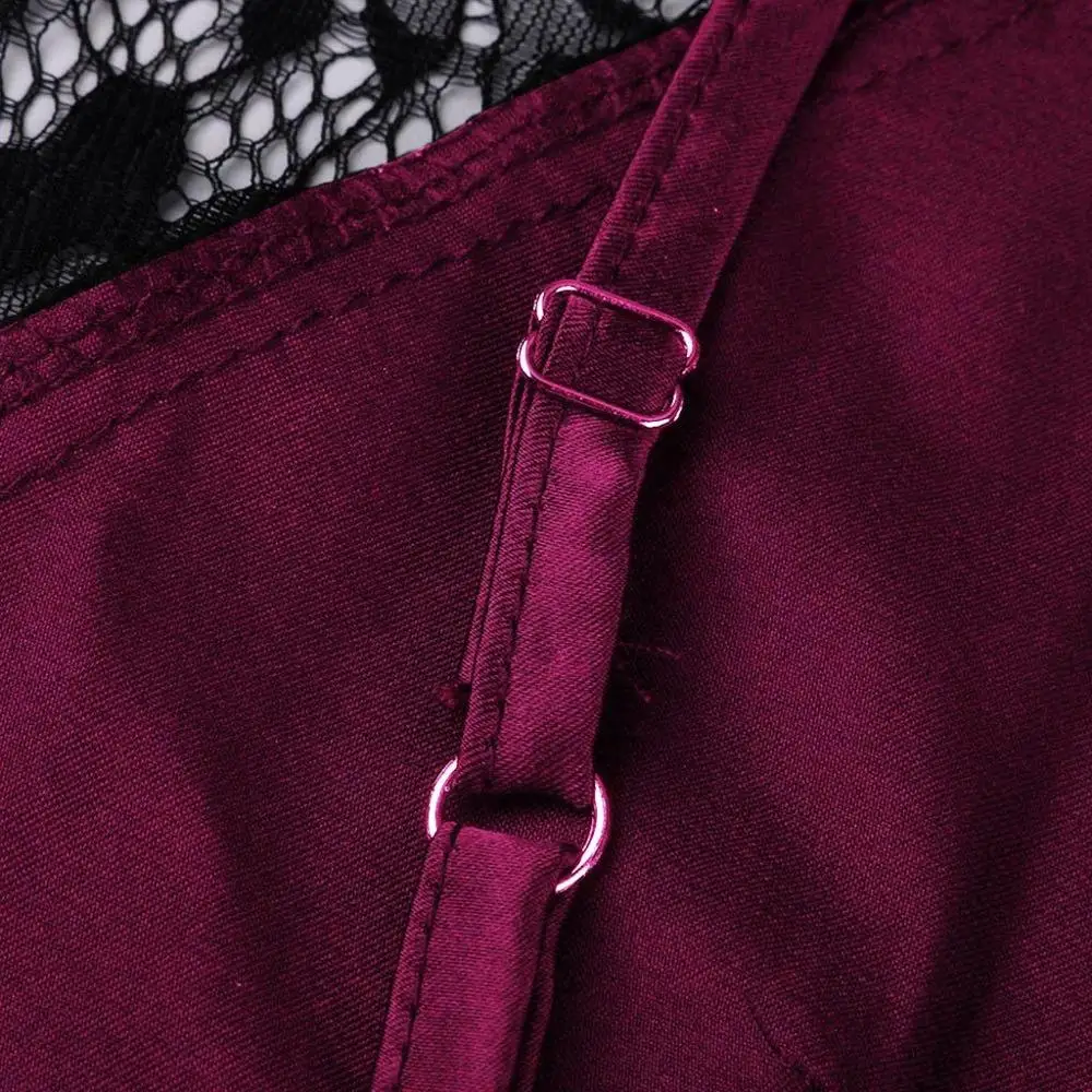 Женский пижамный комплект MIARHB кружевной одежды для сна топ майка с отделкой и