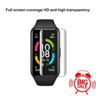Взрывозащищенное прозрачное мягкое защитное стекло из ТПУ для часов Huawei, полноэкранная Защитная пленка для смарт-часов