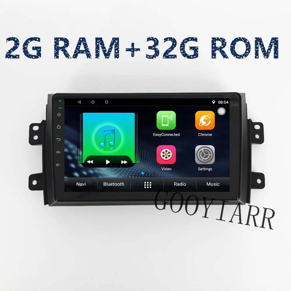 Автомагнитола 1din четырехъядерный процессор RAM2G + ROM32G Android стерео мультимедийный