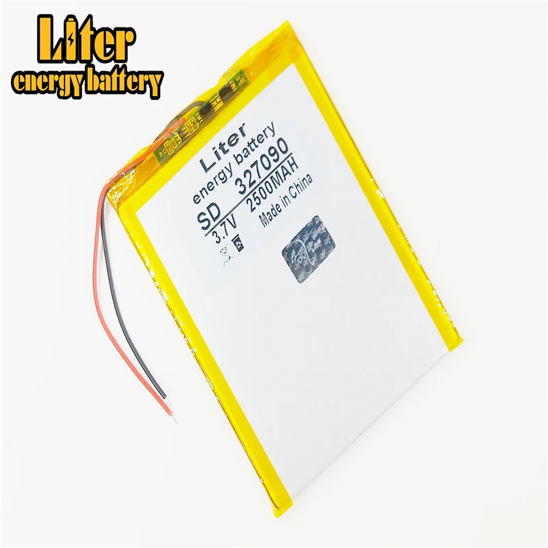 Одобренная SD CE Rohs MSDS lipo батарея 3 7 v 327090 для планшетного ПК 2500mah | Компьютеры и офис