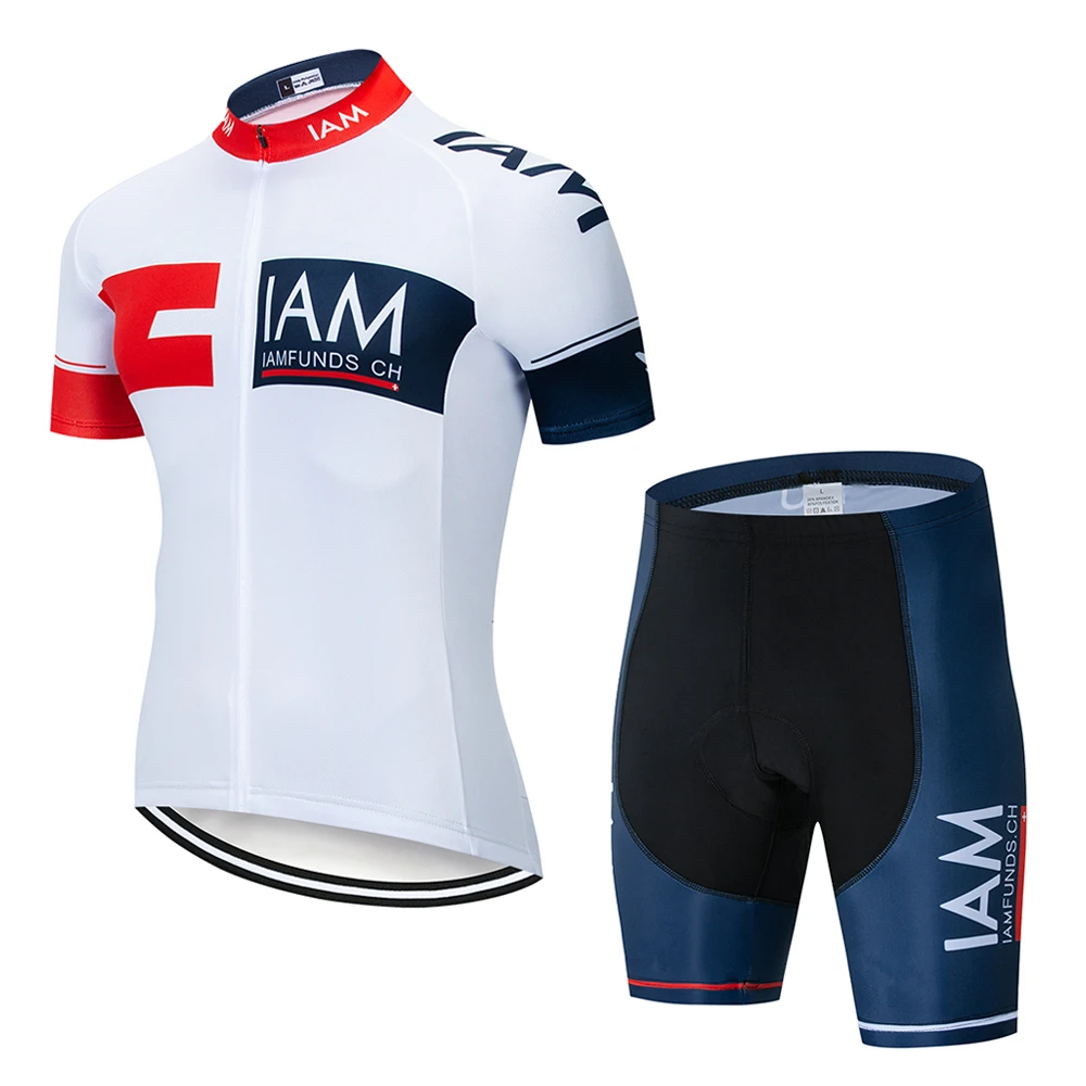 

Summer Cycling Jersey IAM Simple Fashion Bicycle Jersey Quick Dry Ropa Ciclismo Men Bicycle Clothing