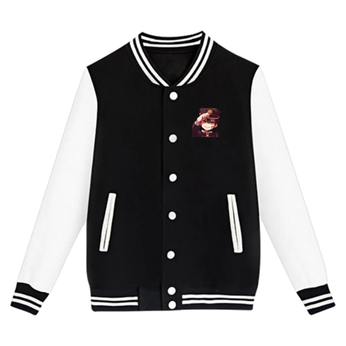 

Унитаз Hanako-kun аниме модная повседневная спортивная свободная бейсбольная Униформа куртка уличные хип-хоп куртки для детей мальчиков и дево...