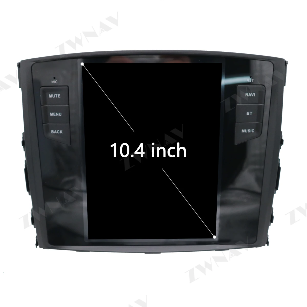 Вертикальный Tesla экран Android 9 0 Автомобильный мультимедийный плеер для MITSUBISHI PAJERO V97