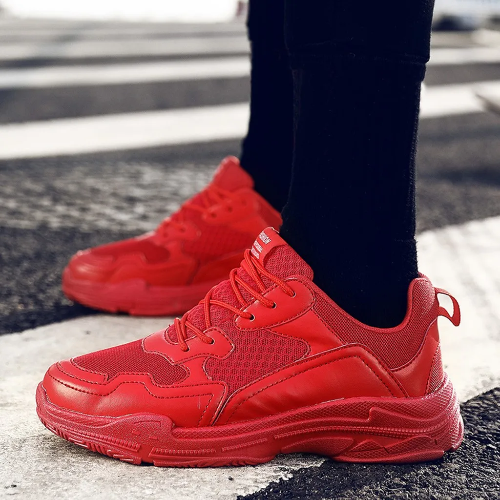 Женская и мужская обувь для пробежки на открытом воздухе из дышащей сетки модная