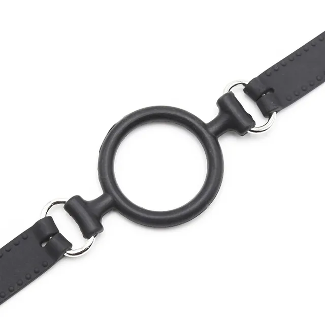 "Silicone Sweetheart" Open Mouth Ring Gag 5