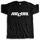 Новинка, футболка, черные топы для мужчин, рубашка с логотипом лекарства, Роберт Смит, боухаус, сиоксси и банши, постер, футболка, мужские летние топы