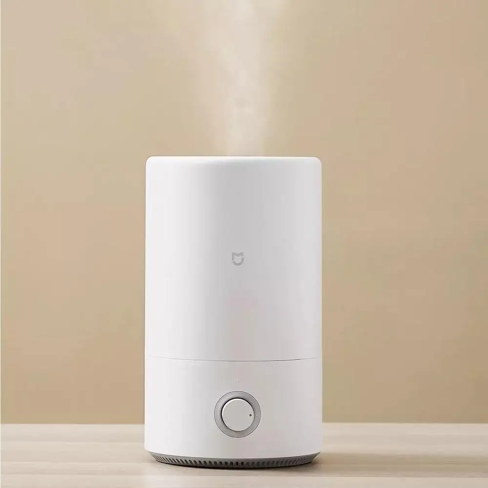

New Xiaomi Mijia Humidifier 4L Ultrasound Heavy Fog Silver Ion Antibacterial 30dB Be Quiet Easy Clean Double Protection Portable