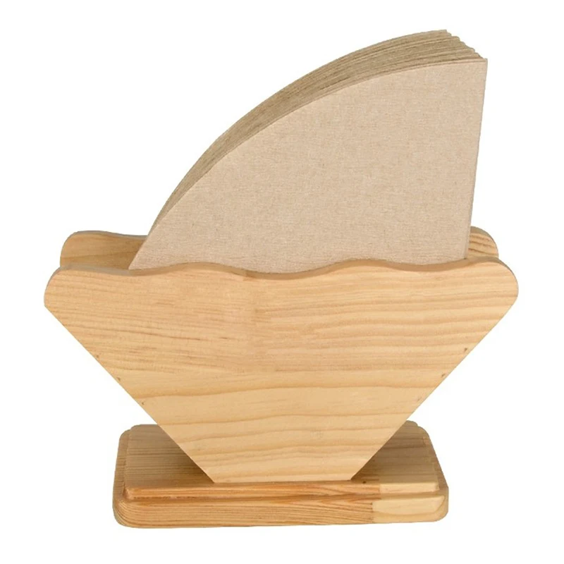 Ручной держатель для фильтров кофе стойка хранения бумаги V60 контейнер Диспенсер