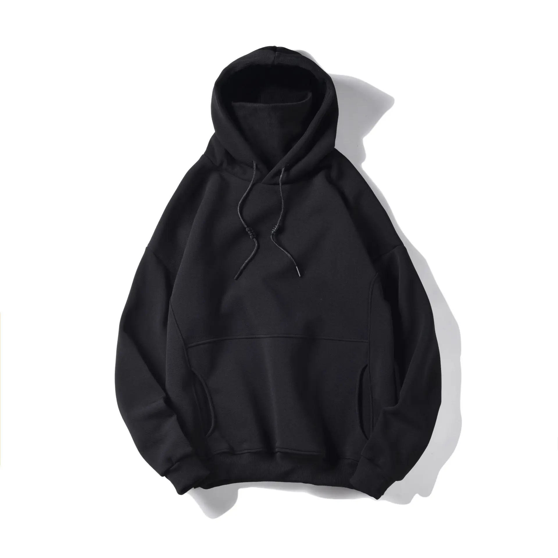 OEM кастомный логотип вышивка фирменный Сервис Мужская хлопковая толстовка с