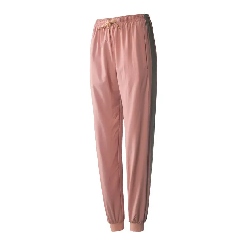 Светоотражающие женские штаны Джоггеры со светоотражающими полосками