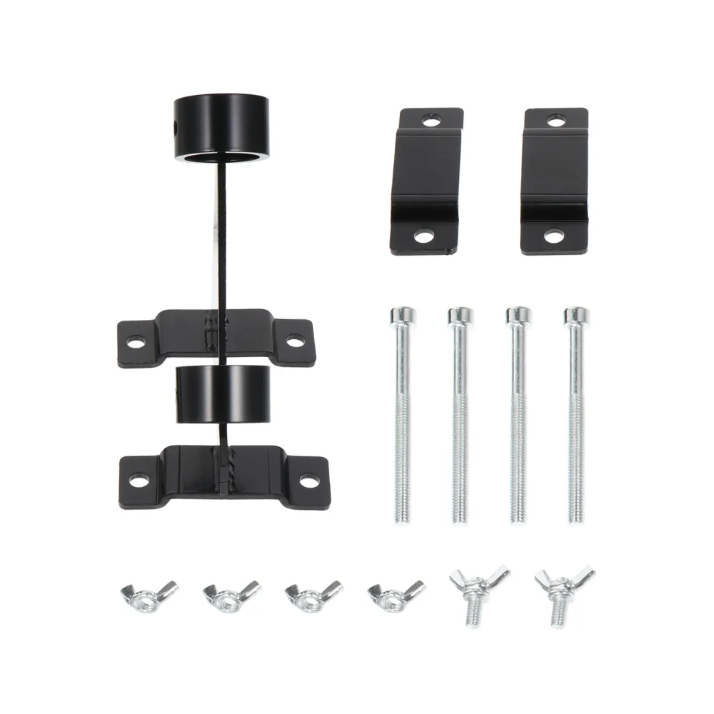 

1PC Wall Hanging Outdoor Flagpole Bracket Base Flagpole Guardrail Holder Base