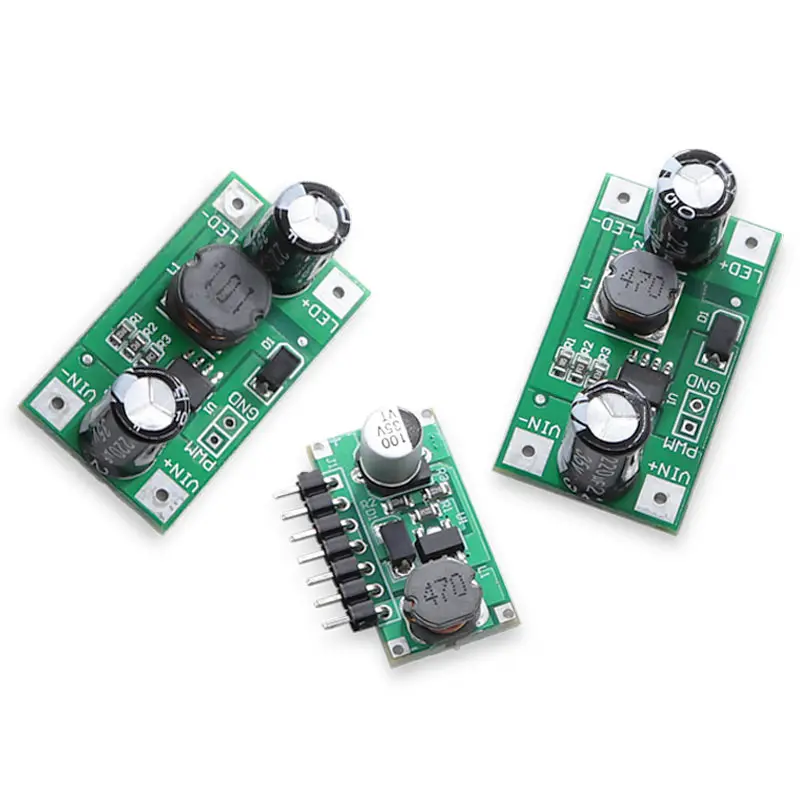 1 шт 3W 5V 35V светодиодный драйвер 700mA DC PWM модуль затемнения Вход понижающий