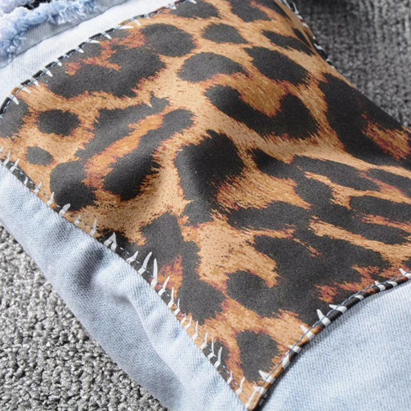 Minglu протектор Для Мужчин's со звездным принтом леопардовой расцветки для