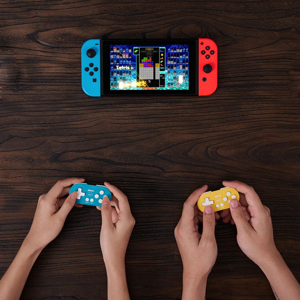 Для 8bitdo ZERO 2 Беспроводной мини-геймпад Nintendo Switch NS/Windows/Android/MacOS игры проводной