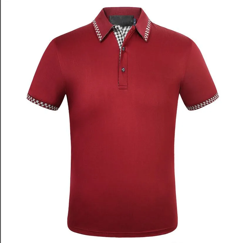 

Mens designer t shirts Clothing polo shirt pure cotton Luxury Crew neck Short Coats Suitable Latest Style for summer cloth