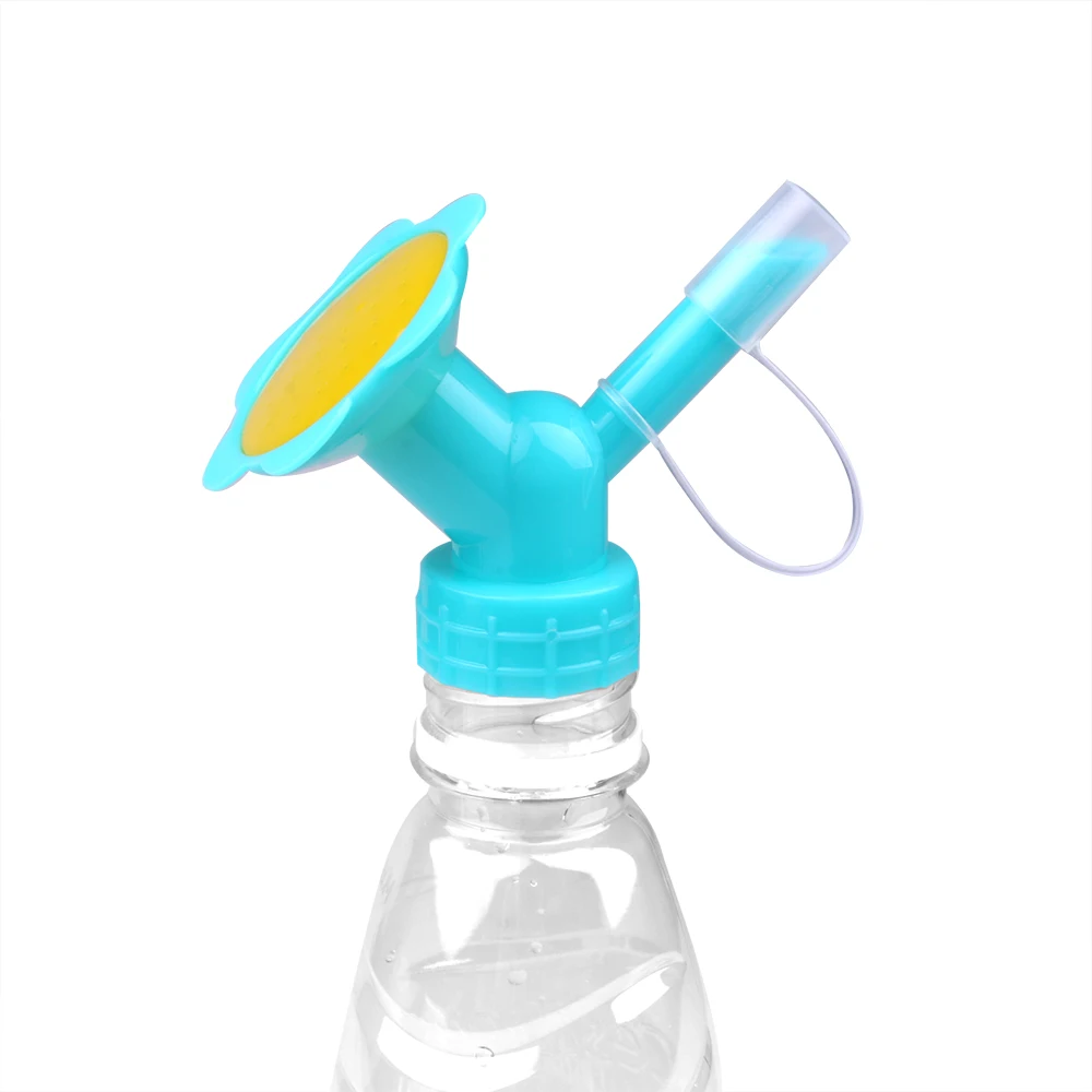 Насадка для полива сада пластиковый спринклер 2 в 1 банки бутылки с водой крышка