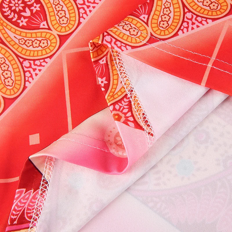 

Artsu Vintage Printed Elegant Midi Skirt Women Summer Y2K Aesthetic High Waist Wrap Skirts Lady Chic Streetwear 2021 ASSK82755