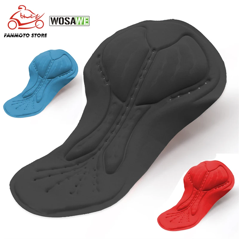 WOSAWE Мужские мотоциклетные гелевые подушечки шорты Женская велосипедная база для