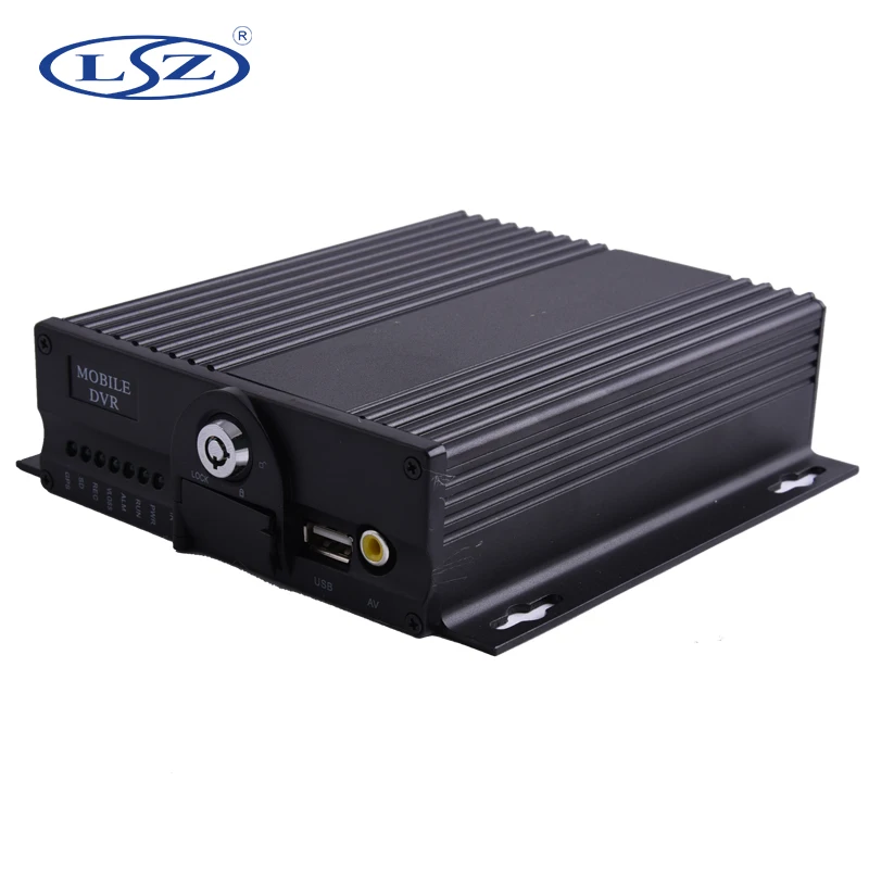 4 канала AHD 720P школьный автобус такси телефон с двумя SD-картами GPS DVR | Безопасность