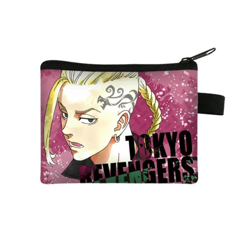 Японские кошельки с рисунком аниме Токийский призрак кармашками для монет и
