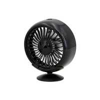 car fan car interior accessories 360 degrees round usb car cooling accessories swing fan ventilation board summer