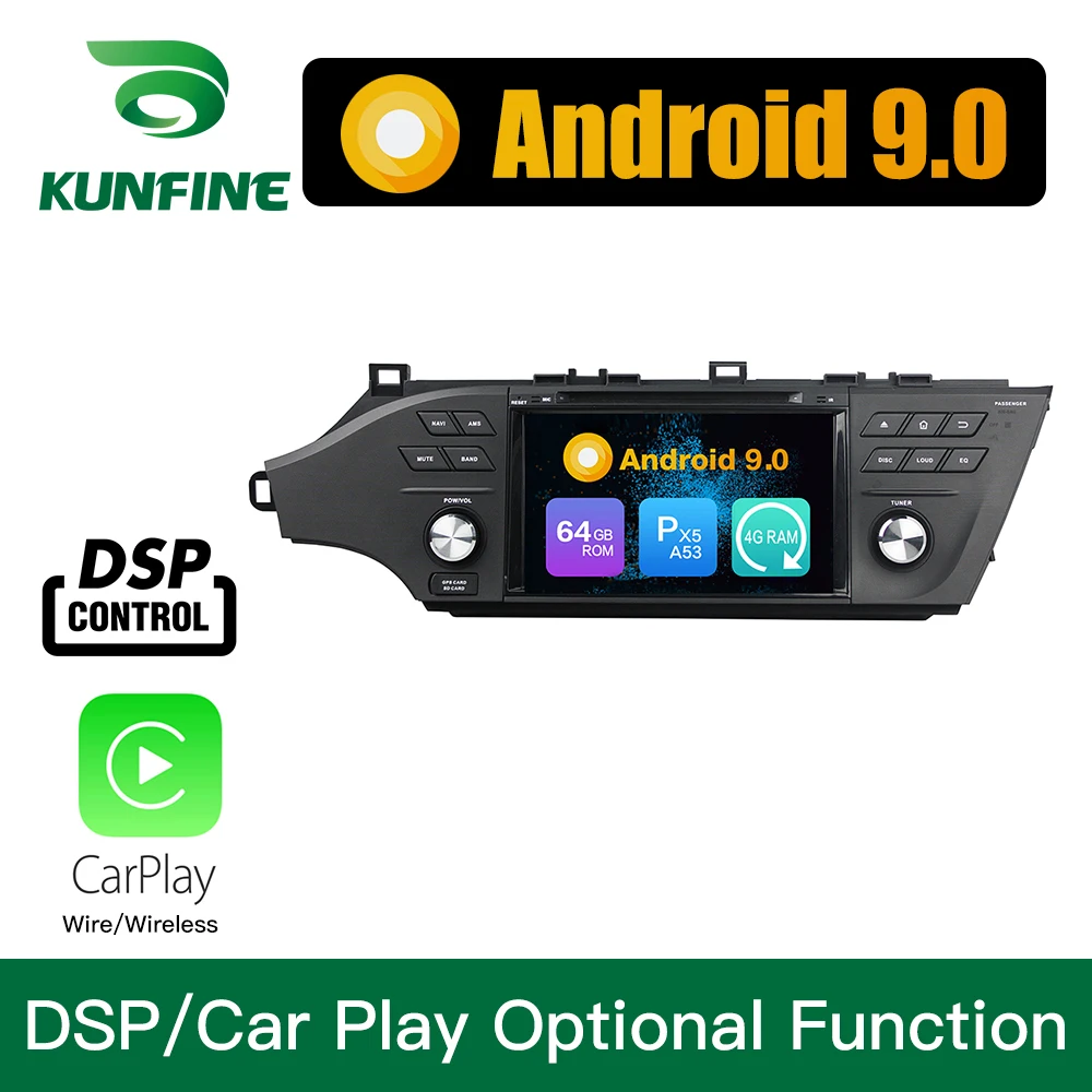 Android 9 0 Восьмиядерный 4 Гб RAM 64 ROM автомобильный DVD GPS навигация мультимедийный