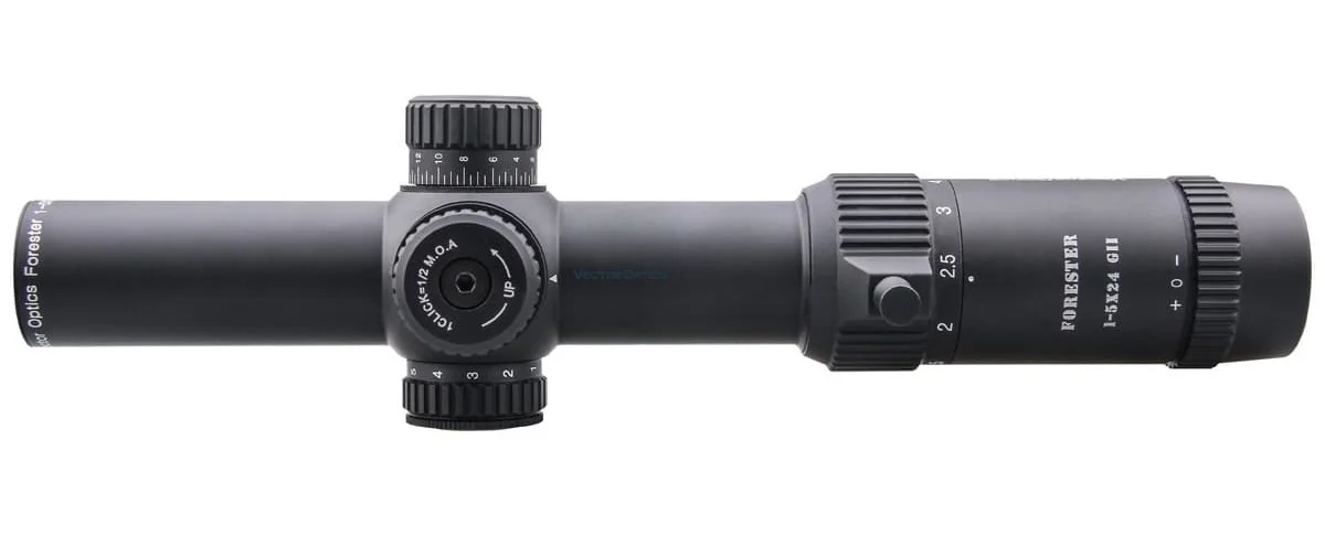Векторная оптика GenII Forester 1-5x24 Riflescope центр точка освещенный воздушный мягкий прицел охотничий прицел Воздушный пистолет AR15 прицел