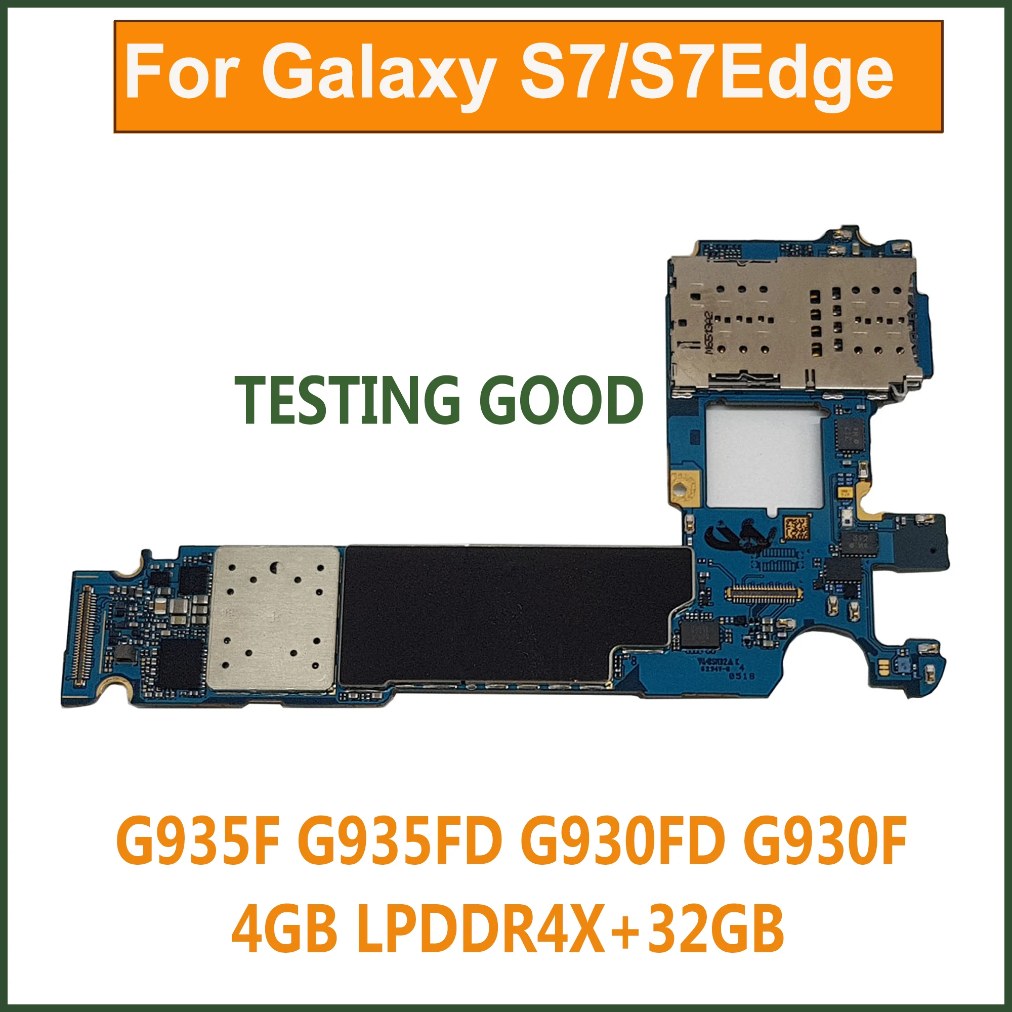 Материнская плата для Samsung Galaxy S7 Edge G935F G935FD G930F G930FD | Мобильные телефоны и