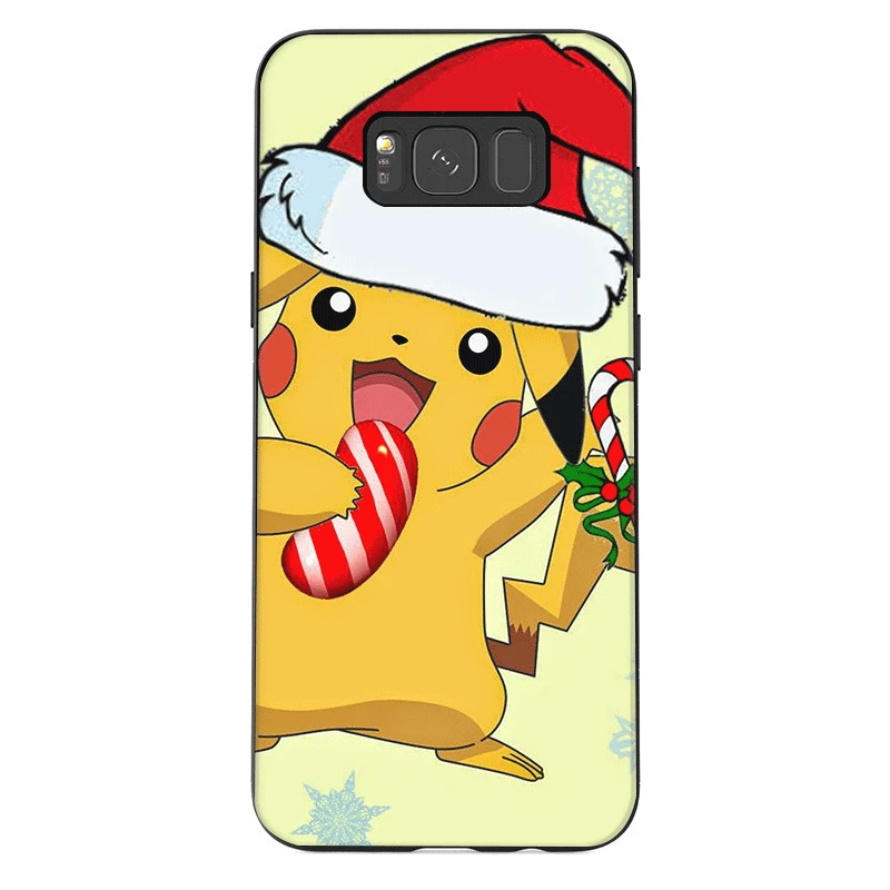 B3 Мобильный чехол для телефона из термополиуретана для samsung Galaxy A50 A70 A10 A30 A40 A3 A5 A6 A7 A8 A9 J6 Защитная крышка с рисунком Пикачу - Цвет: B3