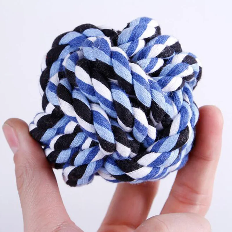 Игрушки для собак грызунок щенков хлопковая веревка прорезывания зубов уход за