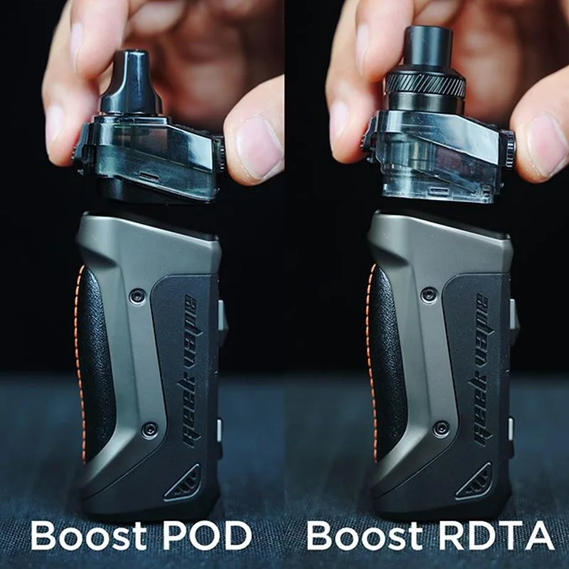 GeekVape Aegis Boost Kit Pod система с 3 7 мл картриджем 1500 мАч встроенный аккумулятор 40 Вт