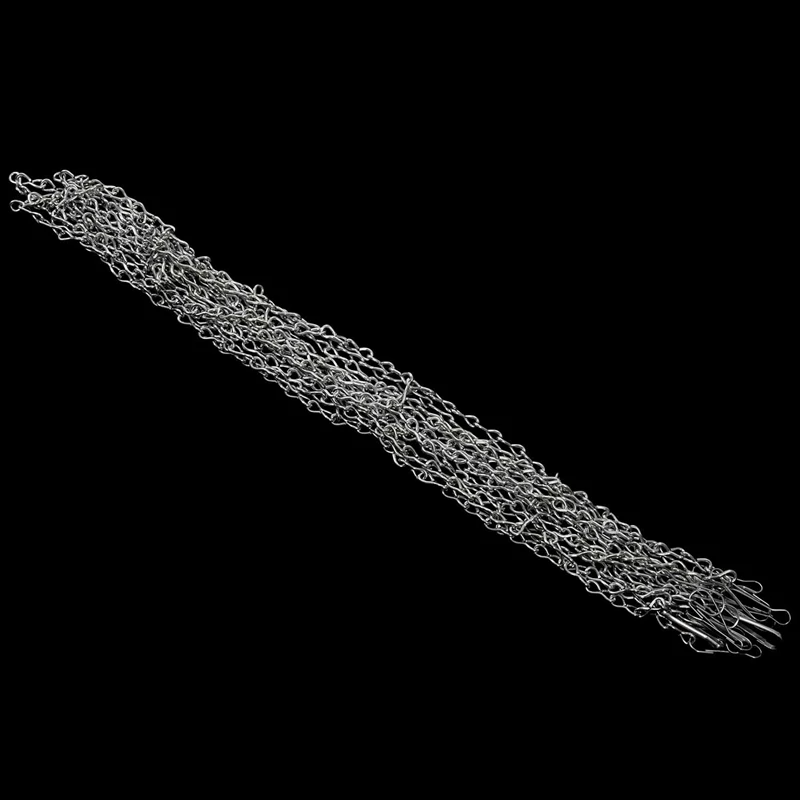 Горячая реклама баскетбольная сетка оцинкованная металлическая стальная сеть