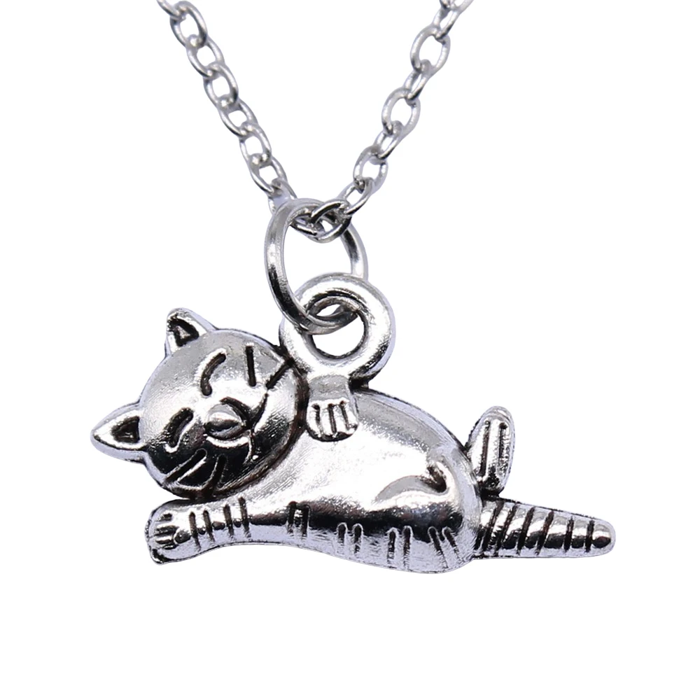

Женское ожерелье с подвеской в виде кошки, 20 х12 мм